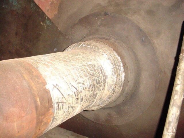 Cooling Tower and Air Handler Shaft Repairs using PES Products